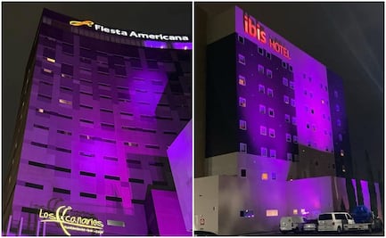 Hoteleros de SLP iluminan sus fachadas en homenaje a Rafael Armendáriz