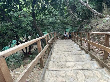 Cascada Minas Viejas, un paraje escondido que forma parte de la Ruta Turquesa en SLP
