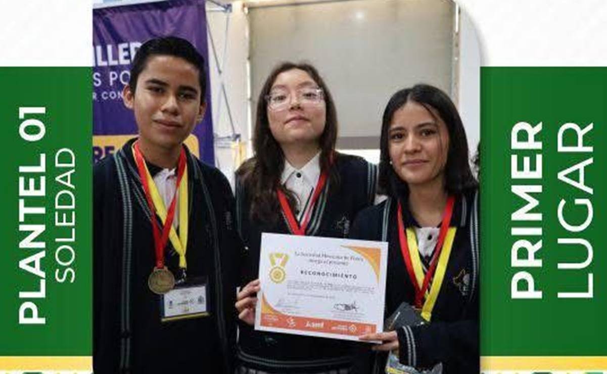 Tres alumnos potosinos ganan el XXXIV Concurso Nacional de Aparatos y Experimentos de Física
