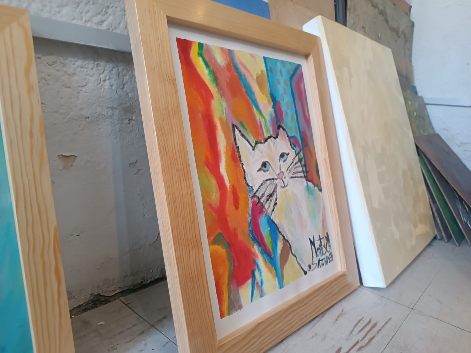 Ranch Relax Painting Club, el taller que teje redes artísticas en SLP. Fpto: Xochiquetzal Rangel