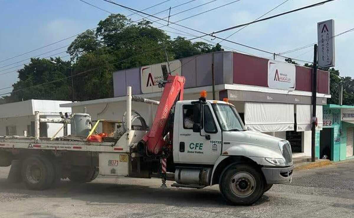Apagones en municipios de la Huasteca afectan a pobladores y turistas ante onda de calor