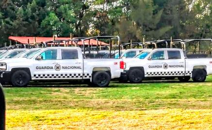 Estos son los vehículos con los que patrullará la Guardia Nacional