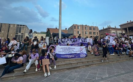 Salvo algunos daños materiales, marcha por el 8M en San Luis fue pacífica: Protección Civil 