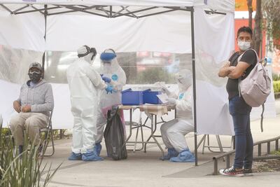 Aplicación de pruebas de Covid-19, a la baja desde hace 3 semanas