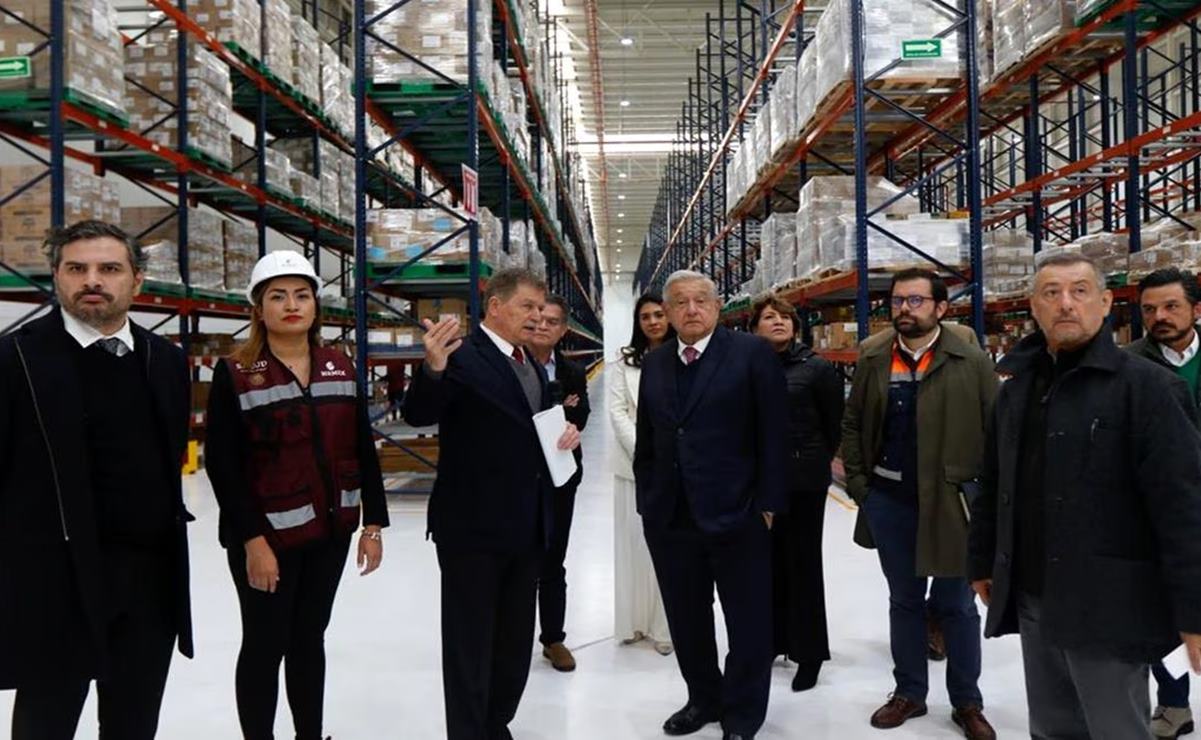 AMLO inaugura megafarmacia. Foto: AMLO