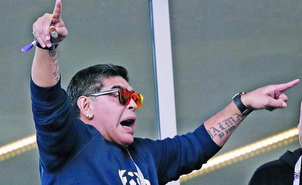 Maradona está involucrado en un nuevo escándalo