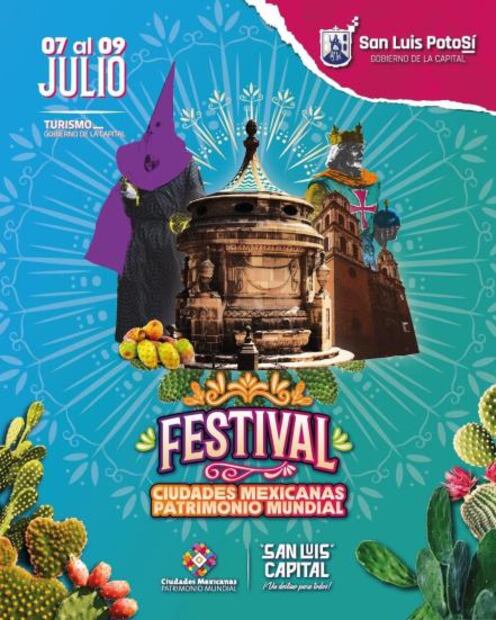 Llegará a San Luis Potosí capital el Festival de Ciudades Patrimonio Mundial