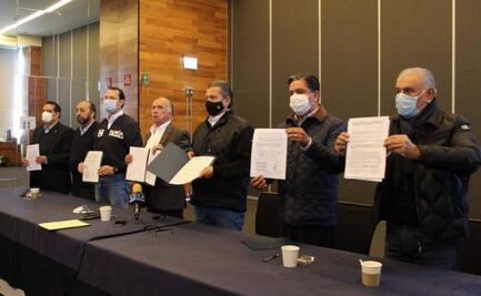 Precandidatos panistas firman Pacto de Unidad ante Alianza Empresarial de SLP