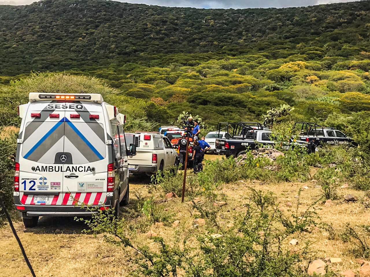 Se desploma aeronave en Querétaro; hay dos muertos