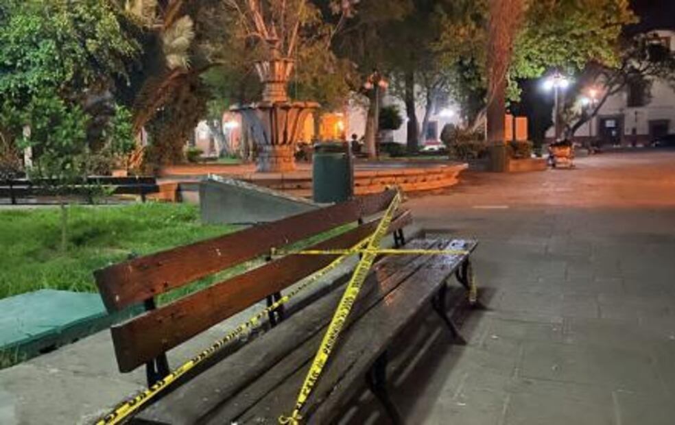 Por contingencia, sanitizan y cierran principales plazas en capital de San Luis Potosí