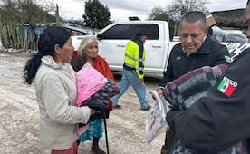 Ante bajas temperaturas, gobierno de SLP fortalece operativos y albergues  