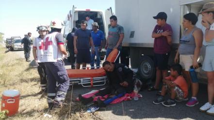 Se accidentan policías estatales en Ciudad Valles