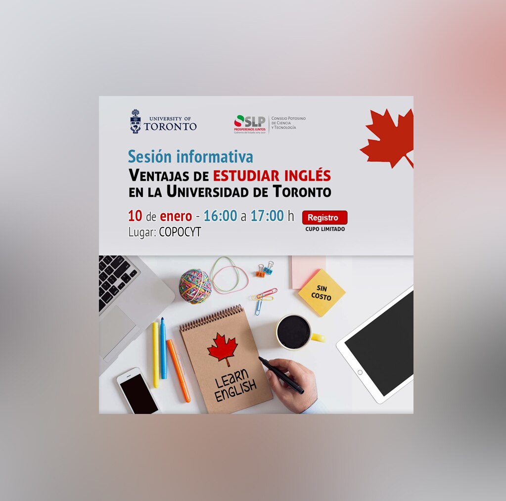 COPOCYT invita a conocer oferta educativa en Universidad de Toronto