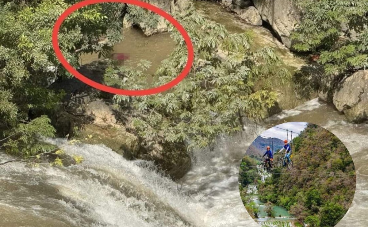 VIDEO. Guía de turistas muere tras caer de tirolesa en la Huasteca potosina