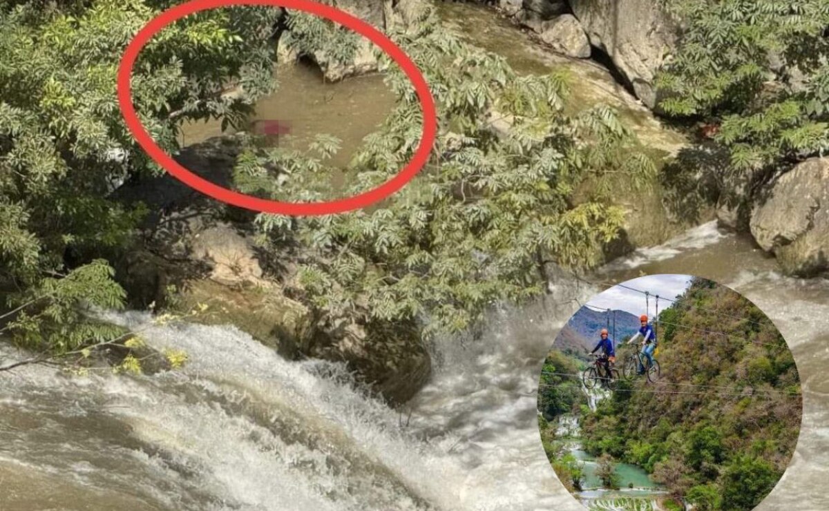 Guía de turistas cae de la tirolesa y muere tras el impacto. Foto: Humberto Torres