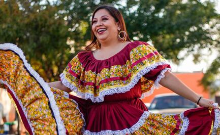 Andrea Mora, bailarina originaria de SLP, gana el Certamen Nacional de Folklor Mexicano 2022