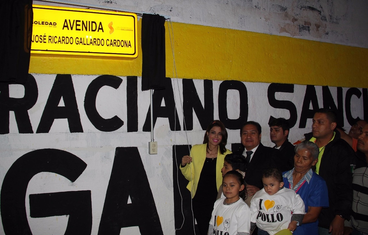 Ricardo Gallardo Cardona pide a Cabildo de Soledad quitar su nombre de avenida 