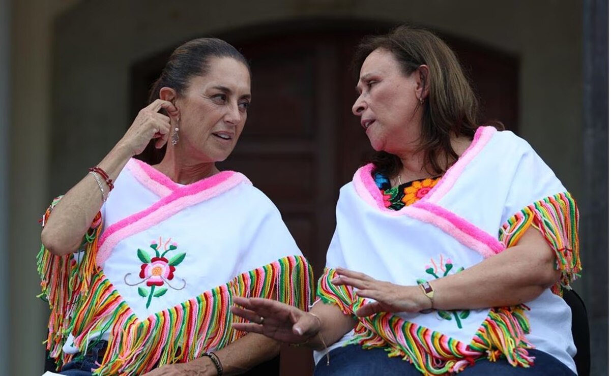 Claudia Sheinbaum asegura que Rocío Nahle "es lo mejor" que le puede pasar a Veracruz