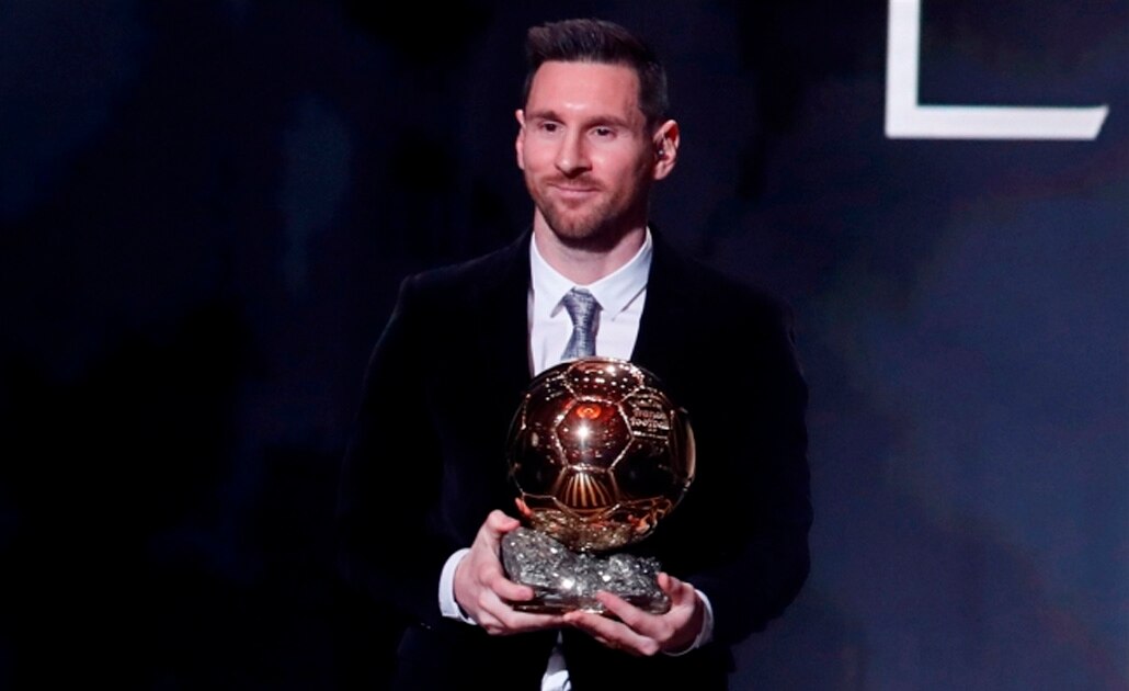 Messi hace historia y gana su sexto Balón de Oro