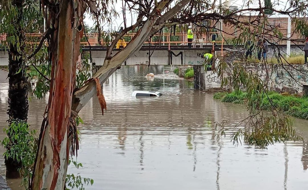 La capital de SLP tiene diversos puntos críticos de inundación. Foto: Cortesía