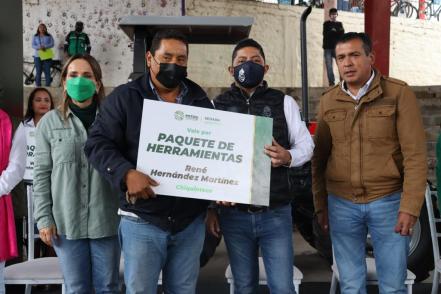 Entrega Ricardo Gallardo apoyos a productores agrícolas, “la Huasteca volverá a su época dorada”