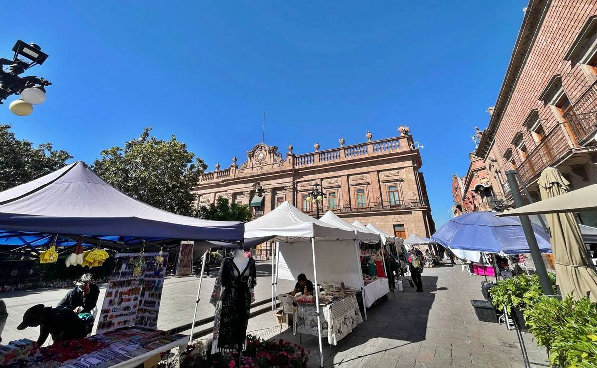Invasión de ambulantes en Plaza de Armas está bajo control, asegura alcalde de SLP