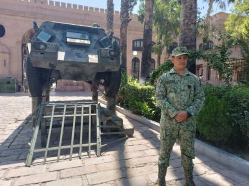 Con felicidad y tiempo, así vive el Día del Padre un militar del Ejército Mexicano