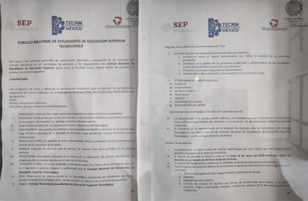 Reportan votación fantasma en el Tec Regional