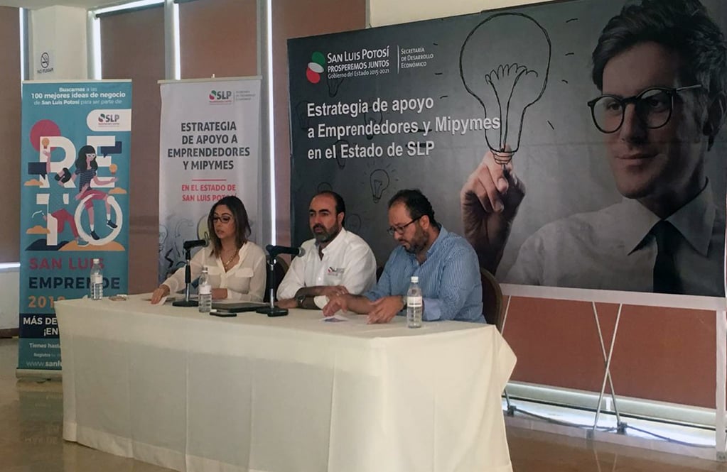 Lanzan estrategia de apoyo a emprendedores y mipymes en SLP