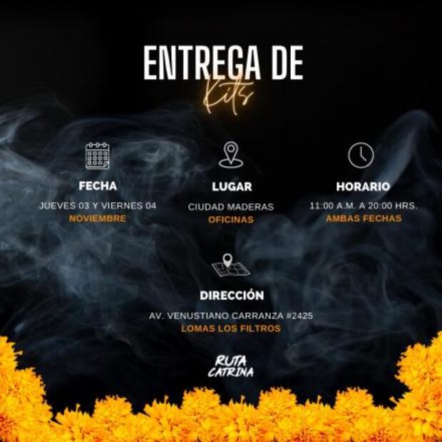 Ruta Catrina SLP 5 y 10 km. ¿Cuándo y dónde será la carrera del Día de Muertos?