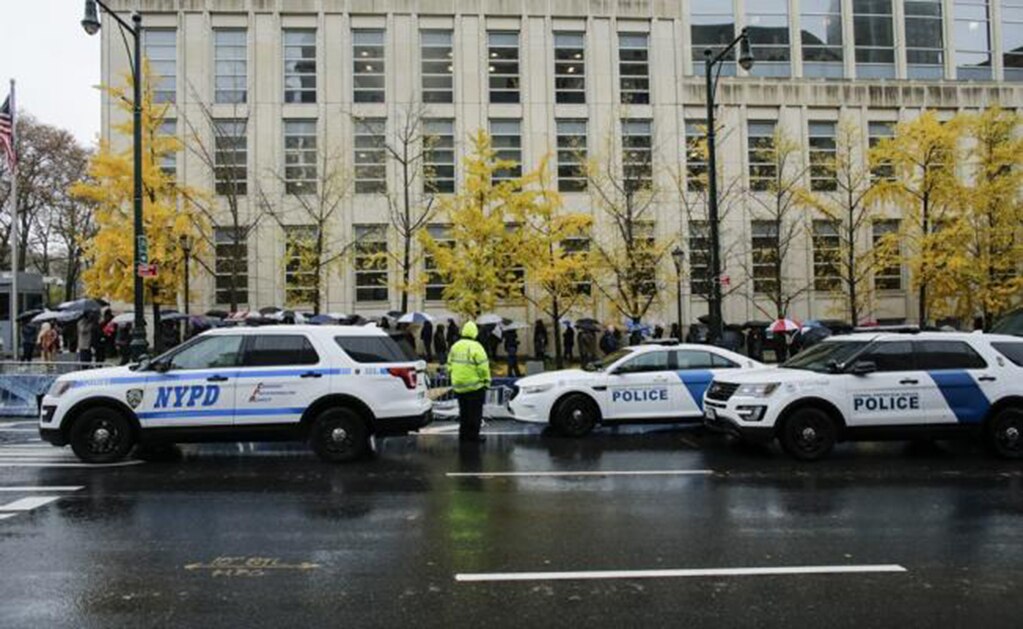 Corte donde se lleva a cabo el juicio a Joaquín "El Chapo" Guzmán. Foto: EFE