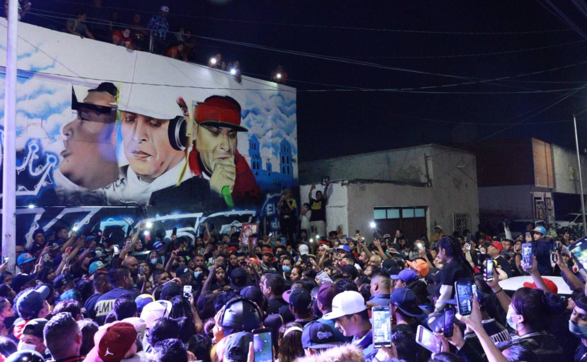 Con un mural en SLP, rinden homenaje póstumo al Rey del Wepa 