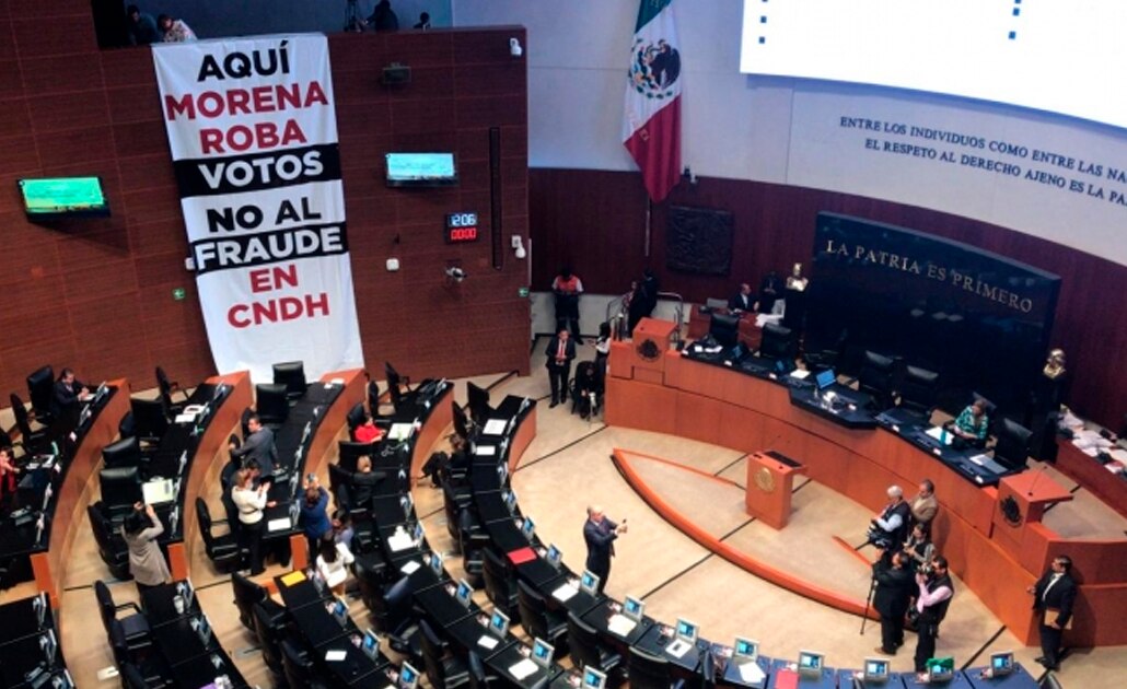 Morena acepta hacer nueva votación para elegir a titular de CNDH