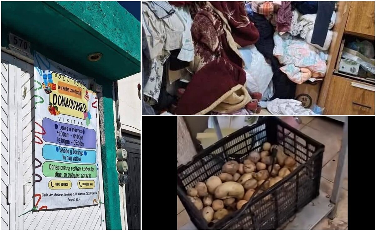 Destapan malas condiciones en las que viven los ancianos del asilo Aldea de los Abuelos en SLP. Fotos: Capturas de video