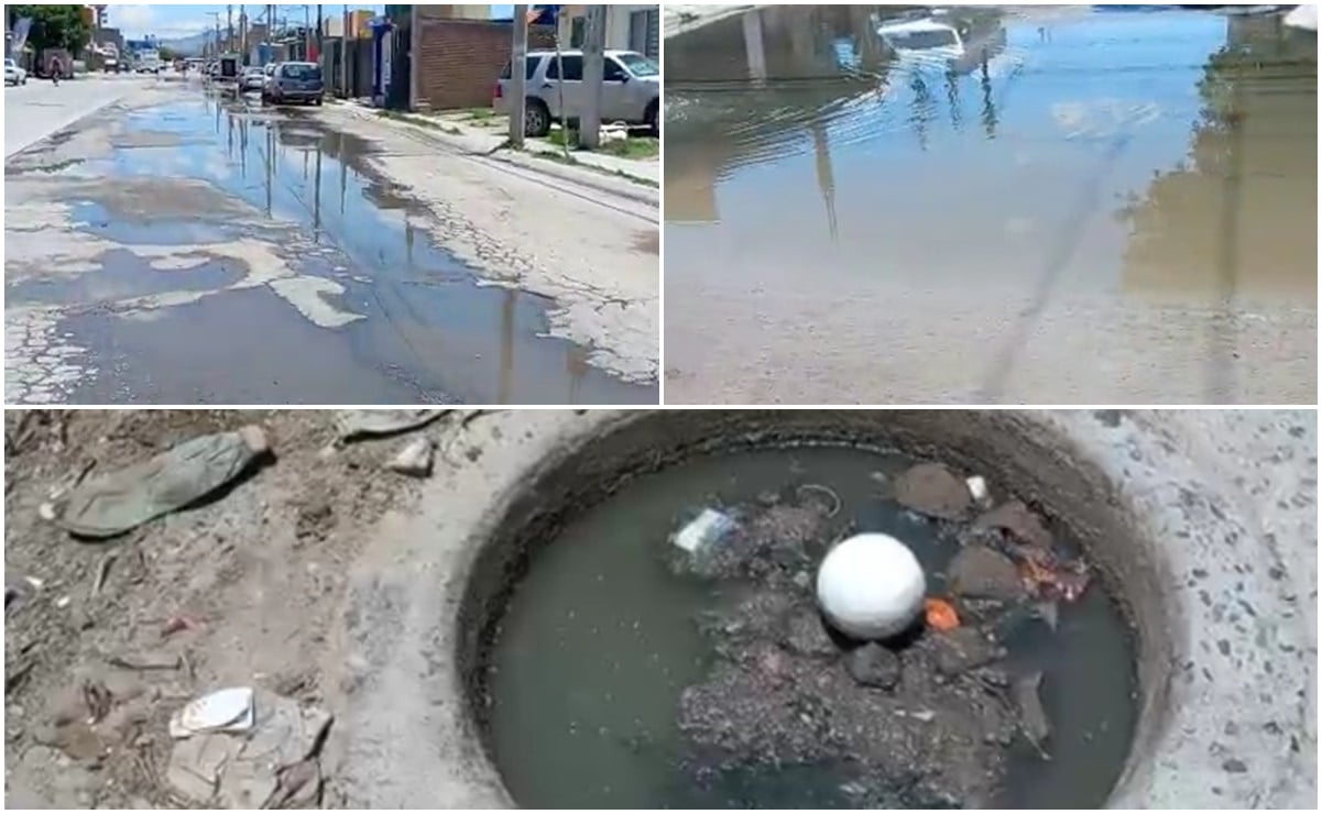 Vecinos de Misión del Palmar, afectados por olor y aguas negras por colapso de drenaje
