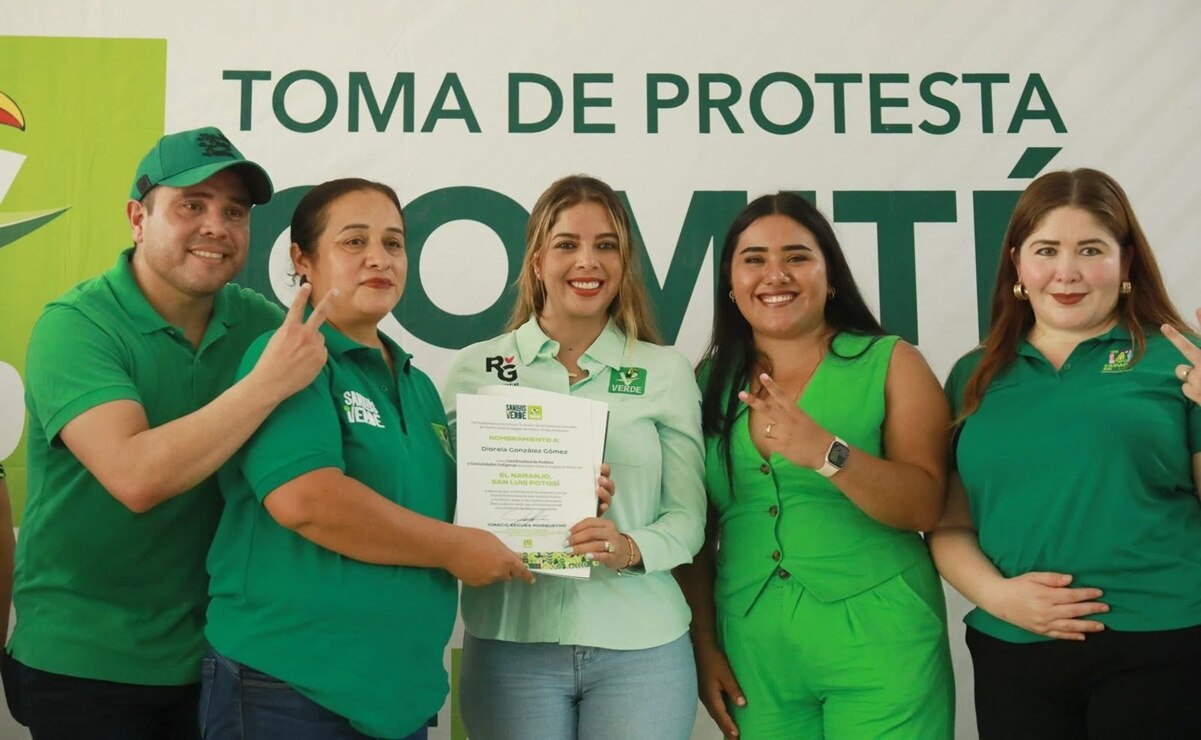 La senadora visitó los municipios de Tamasopo y El Naranjo en SLP. Foto: Especial