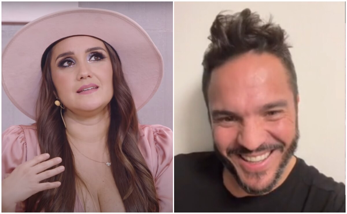 Dulce María reveló que Kuno Becker fue su primer beso ¡de lengua! y así reaccionó el actor