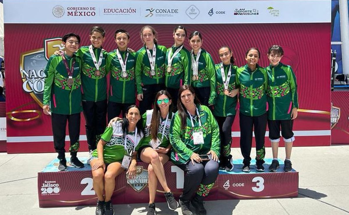 ¡Oro, plata y bronce! Patinadores potosinos ganan 10 medallas en los juegos de la Conade 2023