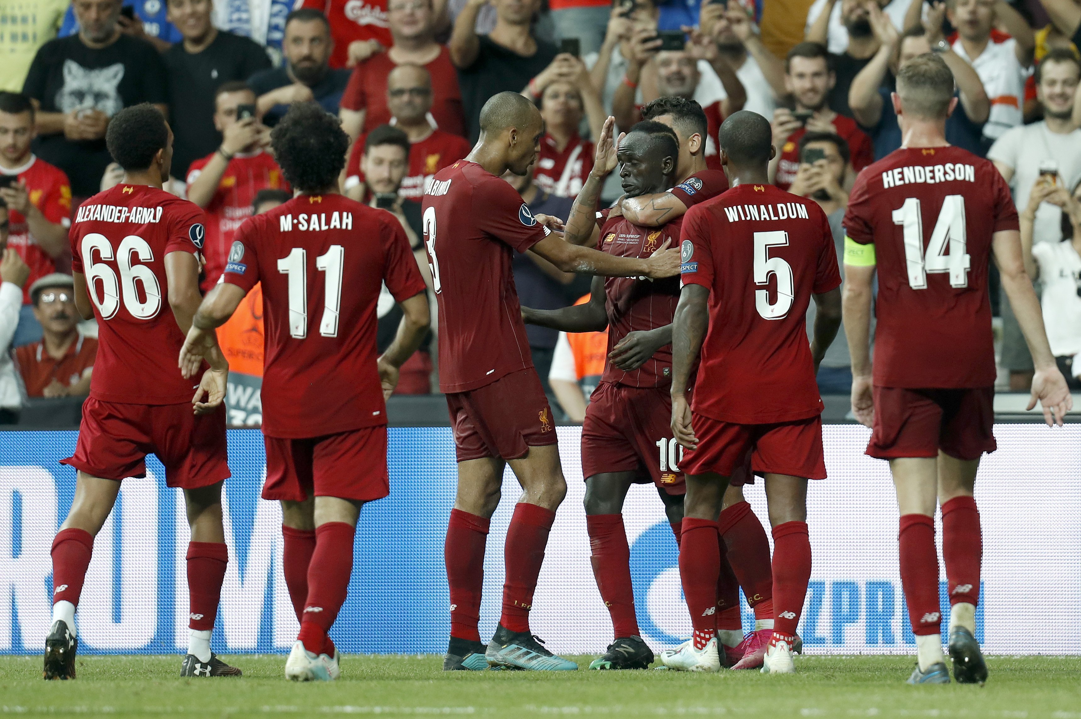Liverpool es campeón de la Supercopa de Europa
