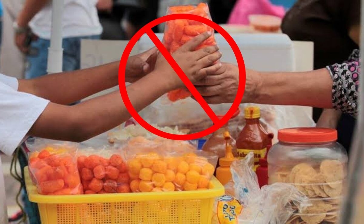 Prohíben comida chatarra en escuelas. Foto: Especial