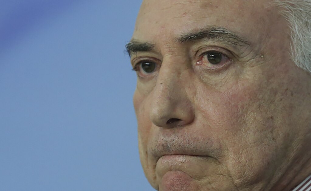 Arrestan a Michel Temer, expresidente brasileño