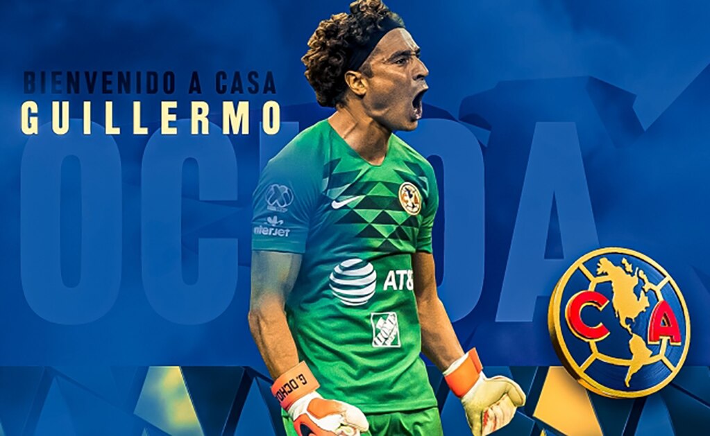 América hace oficial la llegada de Guillermo Ochoa