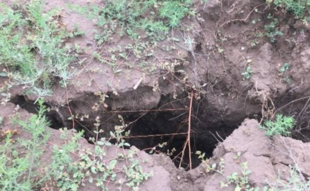 Tras aparición de grieta en Soledad, ejidatarios temen quedarse sin agua para riego de cultivos