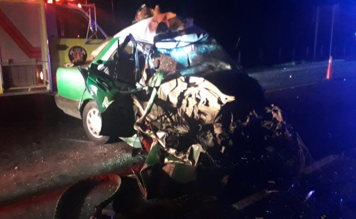 Familia sufre fatal accidente en la carretera Rioverde, reportan al menos tres muertos 