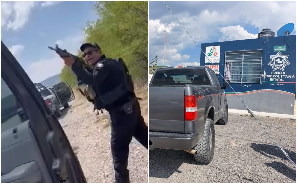 VIDEO. Policías estatales detienen y agreden a familia en Matehuala, SLP 