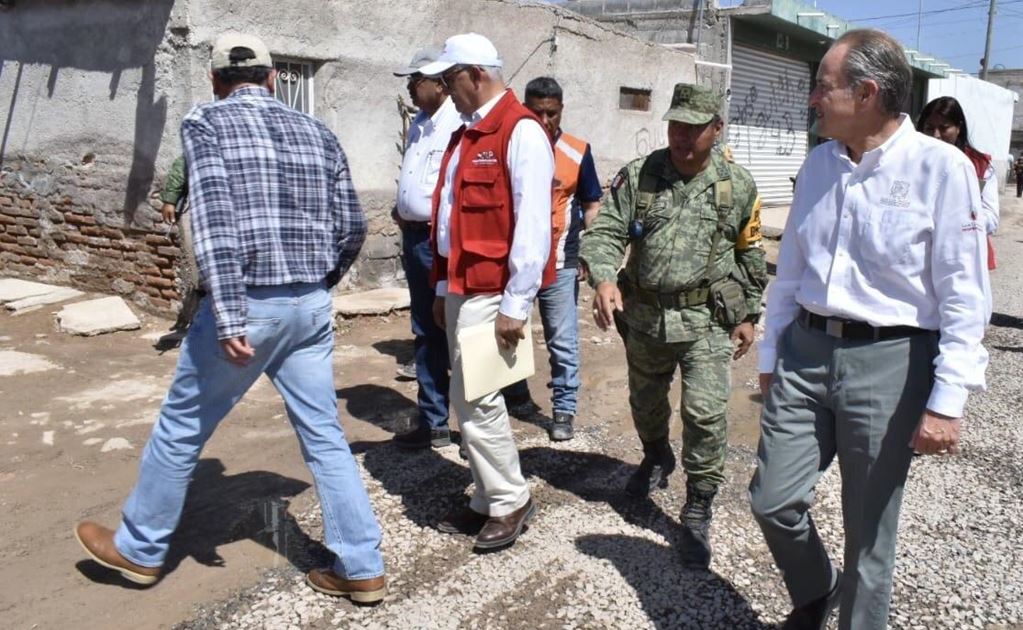 Tromba en Salinas de Hidalgo dejó casi 200 casas afectadas