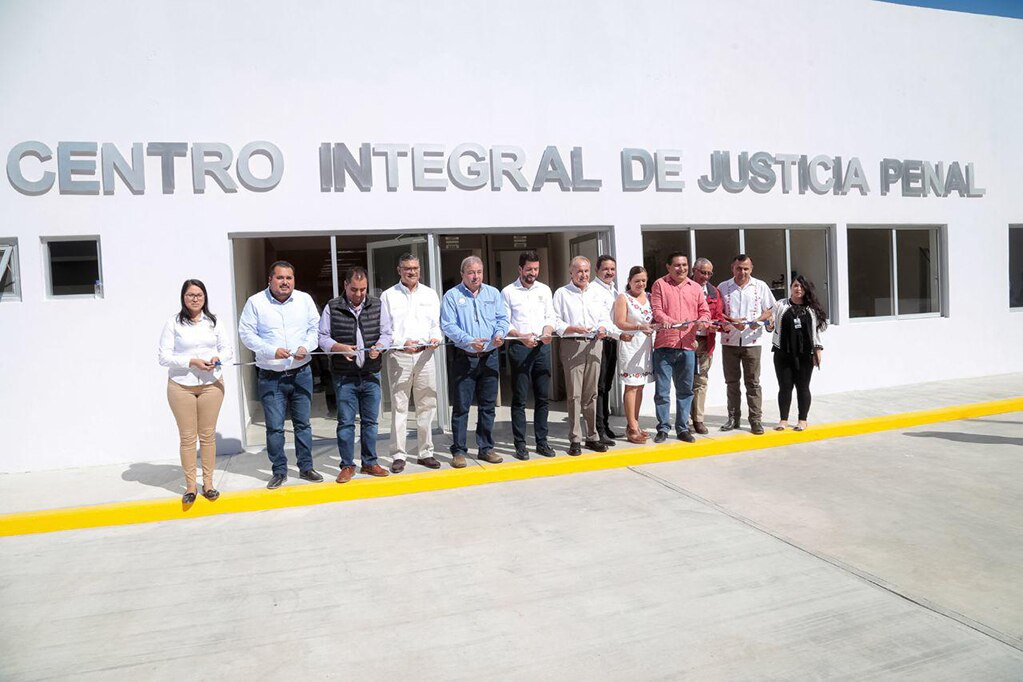 Inauguran Centro Integral de Justicia Penal en Tancanhuitz
