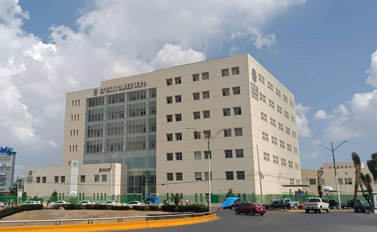Hospital Central "Ignacio Morones" de SLP. Foto: Archivo