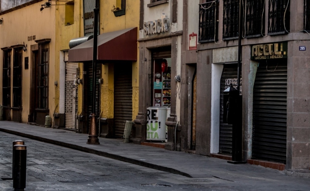 Por contingencia, 8% de los negocios del Centro de SLP cerraron: organización