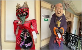 Judas arderán en El Carmen de SLP: Tradición, crítica social y arte que toman forma en la cartonería